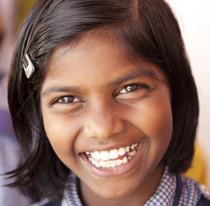 Smiling girl