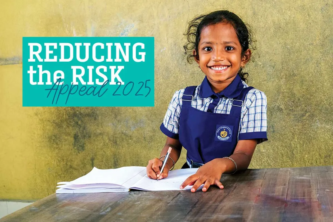 Reducing the Risk Appeal 2025 image of schoolgirl